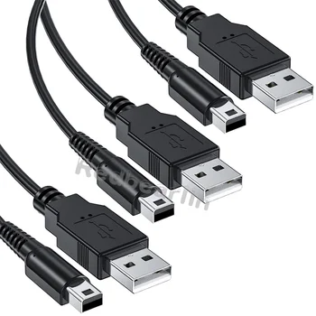 50шт 1,2 М 4 фута USB Кабель Для Зарядки Замена Питания USB Кабель Зарядного Устройства Шнур для Nintendo New 3DS XL XL 2DS XL 2DS DSi XL