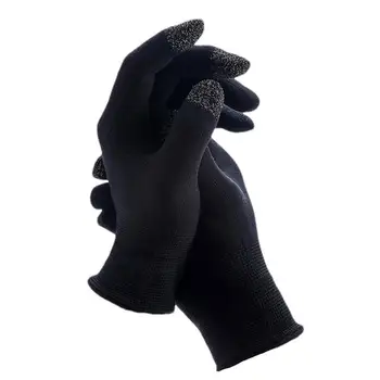 игровые перчатки 2шт, защищающие от пота, игровые перчатки с полным пальцем, Не чувствительные к царапинам, игровые перчатки с сенсорным экраном для управления игрой