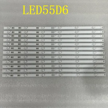 Светодиодная лента подсветки 6LED для HAIER LED55D6-01 (A) 30355006201 LQ55H31 Q55X31J LQ55AL88M81 G55C F55C JVC N55Y