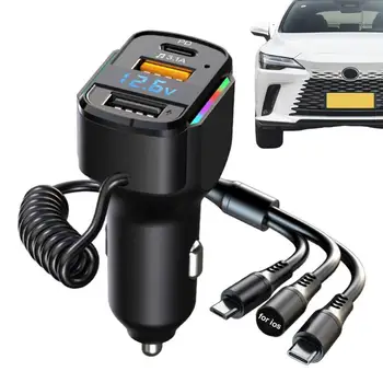 Автомобильный Адаптер зарядного устройства Автомобильный Портативный USB-порт для быстрой зарядки Универсальный съемный адаптер зарядного устройства для внедорожника, грузовика, кемпера