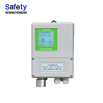 Двухпараметрический детектор концентрации газа на заводе QD6380, главный контроллер CO2 O2 0-100000ppm для грибной фермы