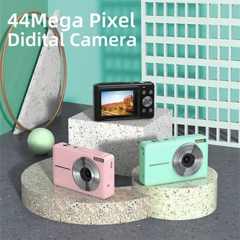 Цифровая камера Перезаряжаемые Цифровые камеры с 16-кратным зумом Компактная камера FHD 1080P 44-мегапиксельные камеры для начинающих фотографов