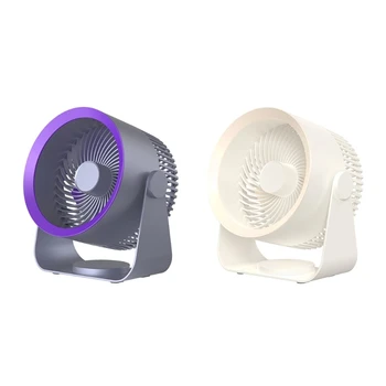 Портативный Вентилятор N0PF, Мини Настольный настенный Беспроводной вентилятор-охладитель воздуха, перезаряжаемый вентилятор для циркуляции воздуха в спальне, кухне