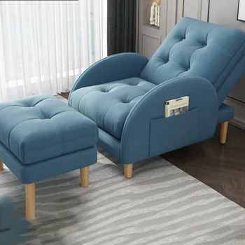 Ленивые Складные Стулья для гостиной, кресло-шезлонг, стулья для гостиной, Дизайнерская мебель Muebles Hogar, Мебель для спальни WRXXP