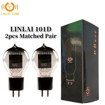 Вакуумный ламповый аудиоклапан LINLAI 101D Заменяет ламповый усилитель 101D Hi-FI аудиоусилитель Подлинный, точно подобранный четырехъядерный