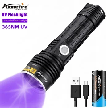 Alonefire SV26 15 Вт УФ-Ультрафиолетовый фонарик с черным Фильтром LED Высокой Мощности Ультрафиолетовый Фонарик для Обнаружения следов отпечатков пальцев