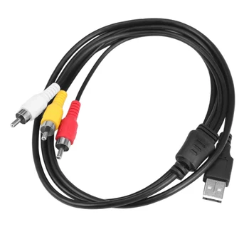 3 кабеля RCA-USB