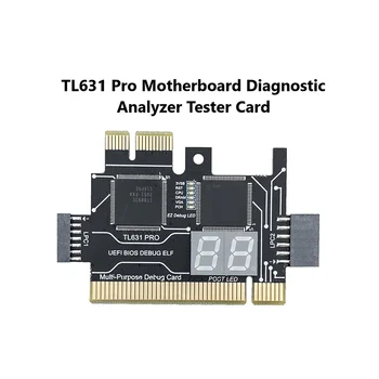 Диагностическая карта TL631 Pro PCI PCI-E Mini PCI-E материнская плата Многофункциональный диагностический анализатор настольного ноутбука