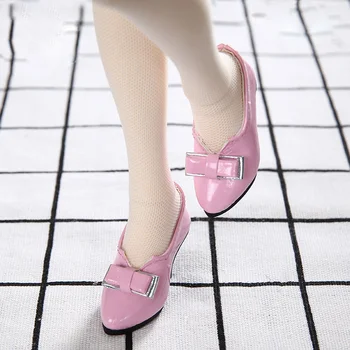 Обувь для кукол BJD подходит для 1-4 размера SD, модная обувь для девочек bjd, розовая обувь для девочек, аксессуары для кукол на высоком каблуке