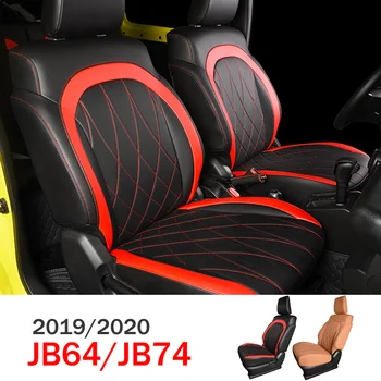 Полный Комплект Защитных Чехлов для автомобильных Сидений, Подушка-Накладка для Suzuki Jimny JB64 JB74 2019 2020 2021 2022, Аксессуары Для интерьера Авто