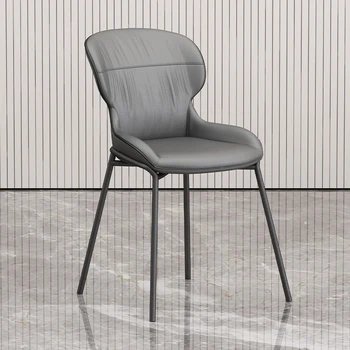 Мобильные обеденные стулья в скандинавском стиле, дизайн гостиной, Ресторан, Современное дизайнерское кресло, кожаная мебель для спальни Sillas De Comedor FY20XP