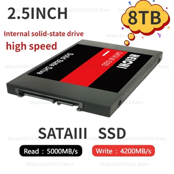 Оригинальный Жесткий диск 4 ТБ SATA3, Жесткий диск 2 ТБ, Высокоскоростной Внутренний твердотельный диск 1 ТБ, 2,5-дюймовый SSD-накопитель для Портативных ПК MAC PS5, Новый