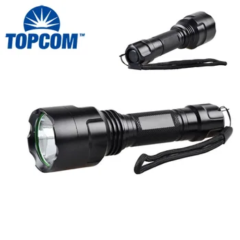 TopCom High Power XPE Q5 Led Torch, светодиодный фонарик C8, жесткий фонарь, дальний выстрел, фонарь для езды на велосипеде, охоты
